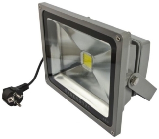 Synergy 21 LED Spot Outdoor Baustrahler 50W graues GehÃ¤use - kaltweiÃ V2