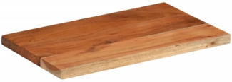 vidaXL Tischplatte 50x20x2,5 cm Rechteckig Massivholz Akazie 370879