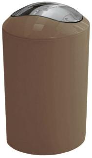 Kleine Wolke Kosmetikeimer Glossy|Eimer 5 Liter| taupe