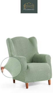 Belmarti Sesselhusse Bezug für Sessel, Relaxsessel, Ohrensessel made in Spain, elastisches Material, hochwertiger und langlebiger Baumwollmix