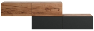 Planetmöbel Garderoben-Set Garderobenschrank Flur 140 cm, verschiedene Farben, (Garderobenschrank, Wandgarderobe hängend oder stehend), in verschiedenen Farben