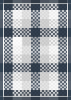 Geschirrtuch KAROFOND (BL 50x70 cm)