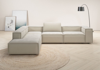 Places of Style Ecksofa Watertown moderne L-Form, Breite 311 cm