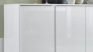 Sideboard 'ICE', weiß Hochglanz Lack, 180 cm