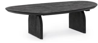 Couchtisch Monterry aus Mangoholz, Schwarz, 135 x 76 x 38 cm