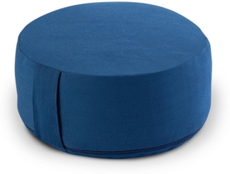Amagohome Yogakissen Yogakissen Bodenkissen rund H 14xø31 cm mit Buchweizenschalen Meditati