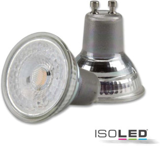 ISOLED GU10 LED Strahler SUNSET 5,5W, 60°, 2200-3000K, CRI90, Dimm-to-warm