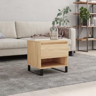 vidaXL Couchtisch Sonoma-Eiche 50x46x50 cm Holzwerkstoff 830930