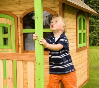 Axi Holz Kinderspielhaus Alex inkl. Veranda &