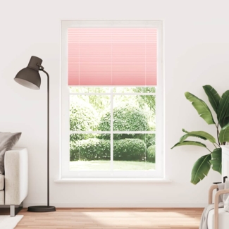 vidaXL Plissee Rosa 120x200 cm Stoffbreite 119,4 cm Polyester 4015470