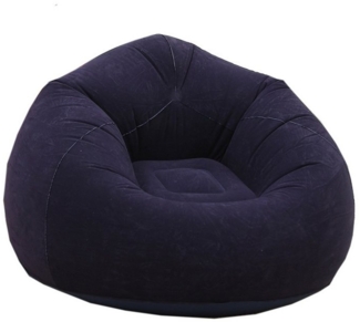 SIKAINI Luftsofa Aufblasbares beflocktes Loungesofa, (Schnell & einfach aufblasbar Robust & wasserdicht), Bequemes & ergonomisches Design Weiche beflockte Oberfläche