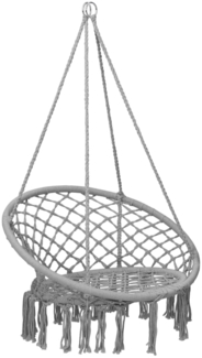 vidaXL Hängesessel 80 cm Grau 93157