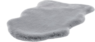 calo-deluxe Fellteppich Vogesen 200, fellförmig, Höhe: 35 mm, handgetuftet, Kunstfell, Wohnzimmer