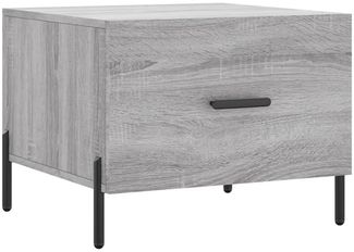 Couchtisch, Sofatisch Grau Sonoma 50x50x40 cm Holzwerkstoff