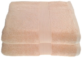 Julie Julsen Saunatuch 2-Saunatuch-Pastell Beige-Saunatuch 80 x 200 cm, Baumwolle (2-St)