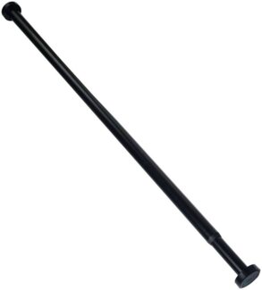 Sanilo Klemmstange, Ø 28 mm, ausziehbar, ohne Bohren, geklemmt, Aluminium, ausziehbar, für Duschvorhänge, Duschvorhangstange der Länge 120-220cm