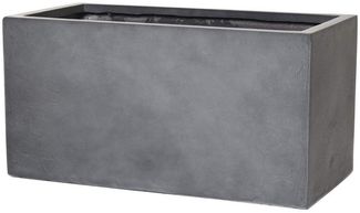 VIVANNO Pflanzkübel Fiberglas MAXI Kasten - Anthrazit Matt (1 St), 60x30x30 cm