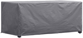 LC Garden Gartenmöbel-Schutzhülle Schutzhülle für 2-Sitzer Sofas grau 150x95x65/110cm