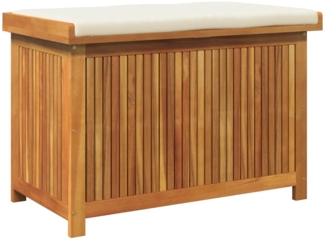 vidaXL Outdoor-Kissenbox 90x50x60,5 cm Massivholz Akazie 4106474
