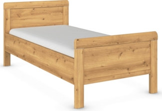 rauch Bett Bett Einzelbett Stollenbett EVELYN, in Komforthöhe aus Holzwerkstoff in elegantem Stil MADE IN GERMANY