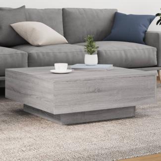 vidaXL Couchtisch Grau Sonoma 80x80x31 cm Holzwerkstoff 836586