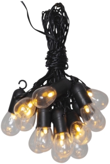 Star Trading Lichterkette Small Hooky, Transparent, LED, Warmweiß, Außenbereich, 4,5 Meter