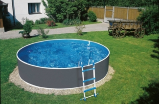 KONIFERA Rundpool »AQUAFUN« ØxH: 355x90 cm (Set, 5-tlg), in 2 Farben erhältlich