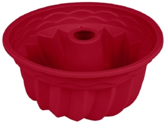 Silikon Gugelhupf Kuchenform Rot Haushalt International Art. 18079