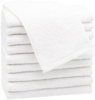 ZOLLNER Gästehandtücher, Walkfrottier (10-St), saugstark, dauerhaft strahlende Farben, kochfest waschbar, 30 x 50 cm, 100% Baumwolle, alle Farben bis 95°C waschbar