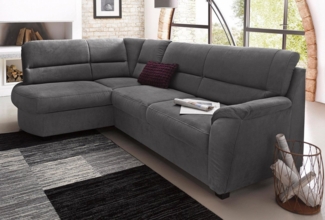 sit&more Ecksofa Pandora L-Form, wahlweise mit Bettfunktion und Bettkasten