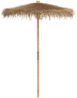 vidaXL Tiki-Schirm mit Bananenblatt-Dach 180 cm Bambus 4108223