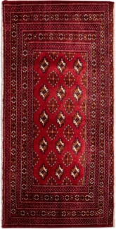 Morgenland Turkaman Teppich - 140 x 70 cm - rot