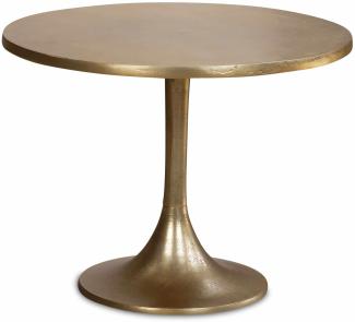 Couchtisch Metall Gold 60x60x46