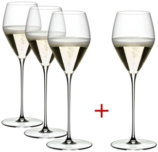 Riedel VELOCE Champagner Weinglas 4er Set (P3G4)