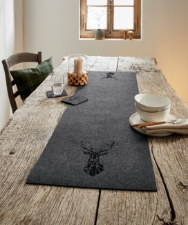 Tischläufer Trend-Hirsch Tischdecke Tischtuch Tischband Esstisch Tisch Deko