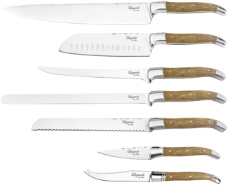 Haws Messerset 'Laguiole' 7-teilig, rostfreier Stahl