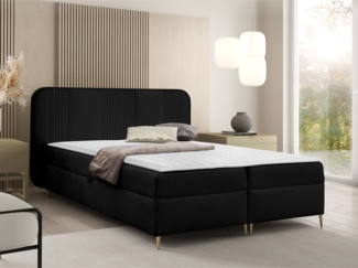Boxspringbett Farik (Farbe: Magic Velvet 2219, Größe: 180 x 200)
