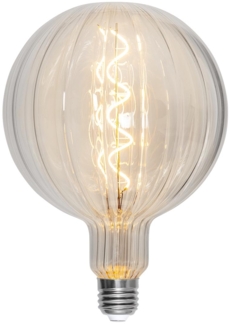 LED-Leuchtmittel ,Decoled Line', E27, 2W, 150lm, dimmbar, warmweiß, Riffel-Optik