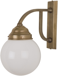 Wandleuchte A76-115op Berliner Messing