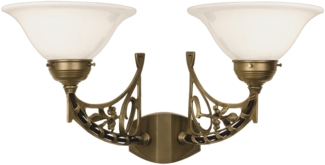 Wandleuchte AD532-22op Berliner Messing