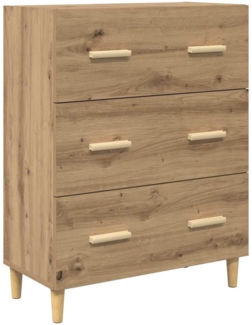 vidaXL Sideboard Artisan-Eiche 34 x 69.5 x 90 cm Holzwerkstoff 880635