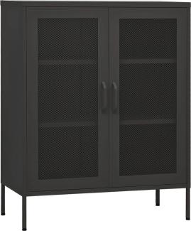 vidaXL Lagerschrank Anthrazit 80x35x101,5 cm Stahl [336177]