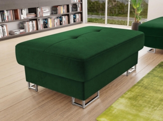 Polsterhocker Cotere (Farbe: Manila 35)