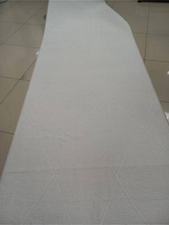 Gel-Läufer mit rutschfester Rückseite 80 x 450 cm Baumwolle Grau 88781501 [en. casa]