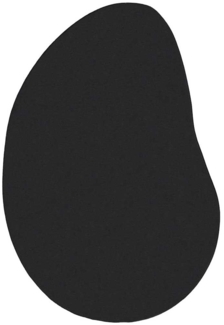 vidaXL Teppich Schwarz 140 x 200 cm Polyester 4103750