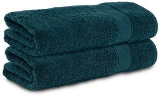 Komfortec Badetücher Duschtücher, 70x140 cm Größe, Doppelpack, %100 Baumwolle, Handtücher, Frottier (2-St), Frottee, Weich, Saugstark