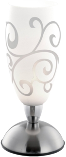 Tischlampe Wohnzimmer Tischleuchte Schlafzimmer modern weiß Touch 21922