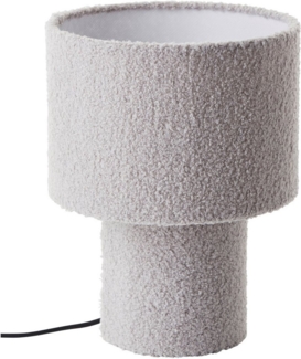 LeGer Home by Lena Gercke Tischleuchte Debora, ohne Leuchtmittel, Teddy-Stoff, Höhe 30 cm, Ø 23 cm, E27