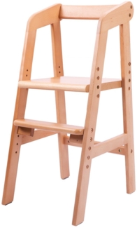 OUNUO Kinderstuhl Baby holz Stuhl mitwachsender Kinderstuhl Lernstuhl kinder 2-12 Jahren