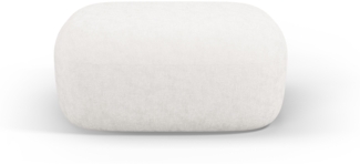 Micadoni Hocker Jenny Chenille Helles Beige